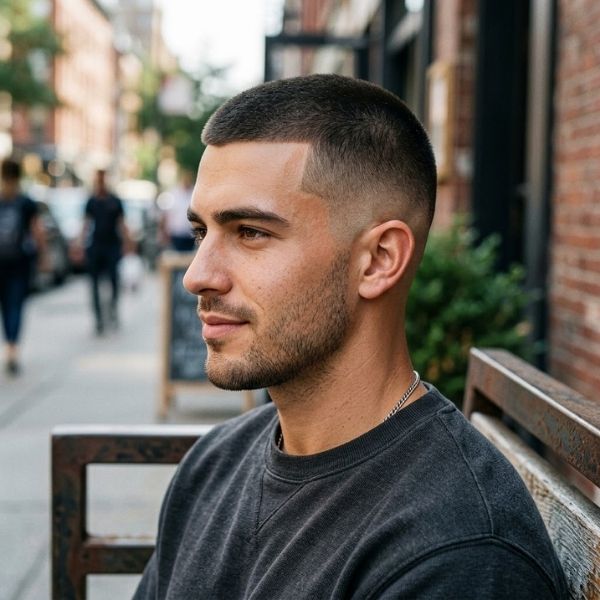 Buzz Crew Cut Low Fade