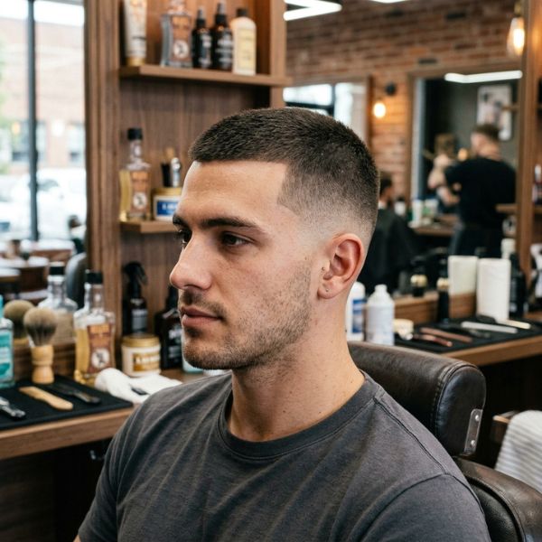 Buzz Crew Cut Low Fade (2)