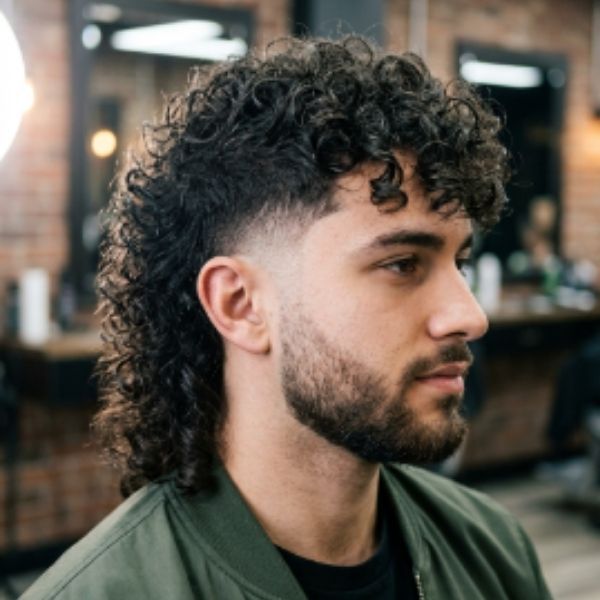 Curly Boys Modern Mullet