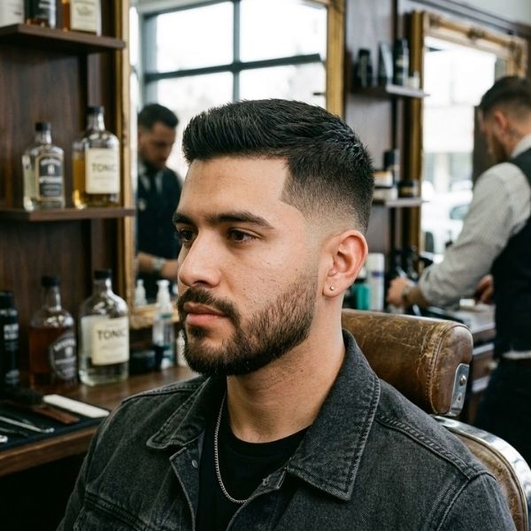 Drop Low Fade Crew Cut