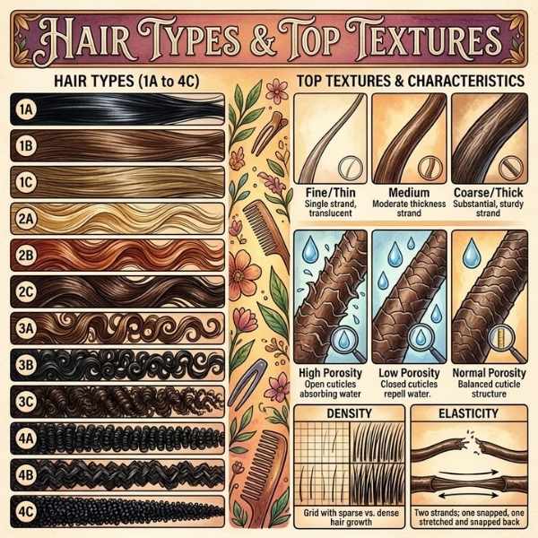 Hair Types & Top Textures