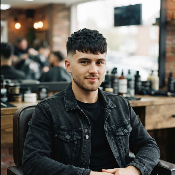 High Burst Fade Fringe