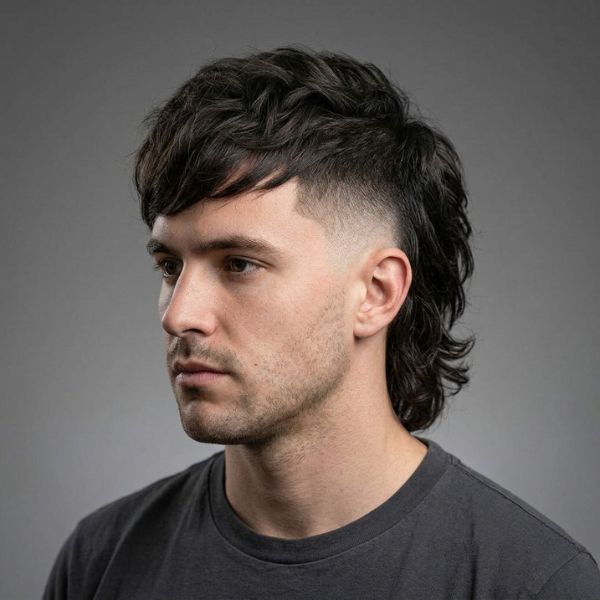 _High Fade Mullet