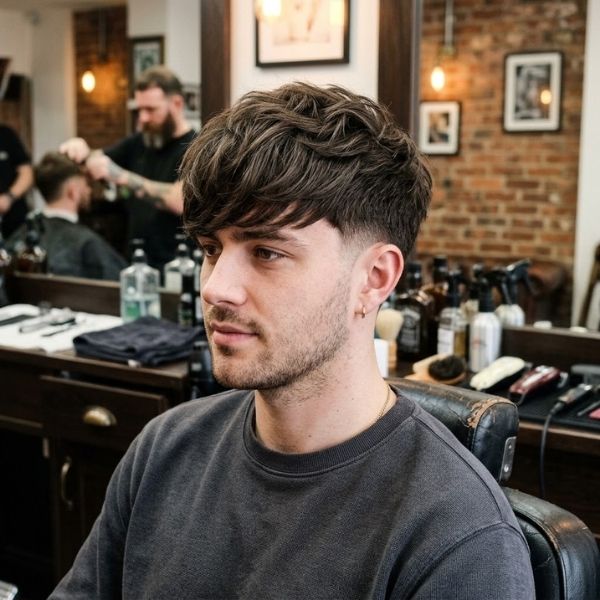 Layered Fringe with Low Taper