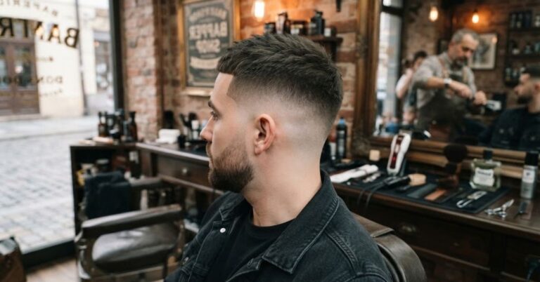 Low Fade Crew Cut