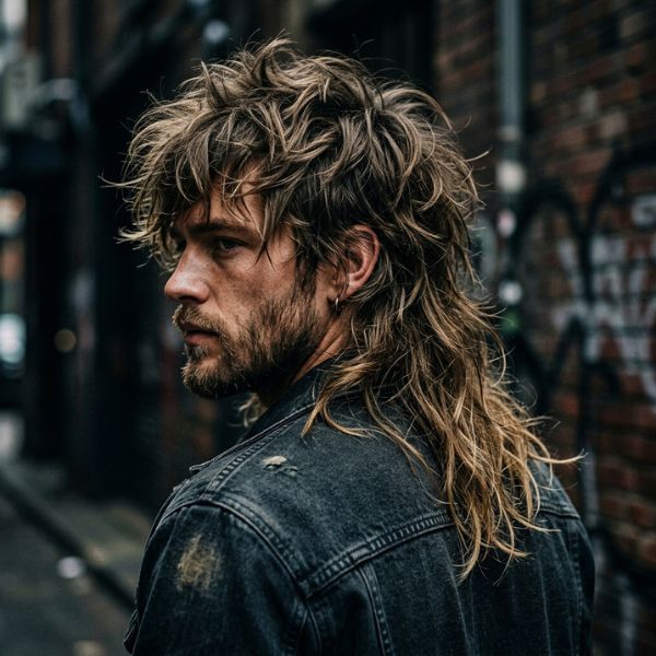 Messy Mullet with Texture