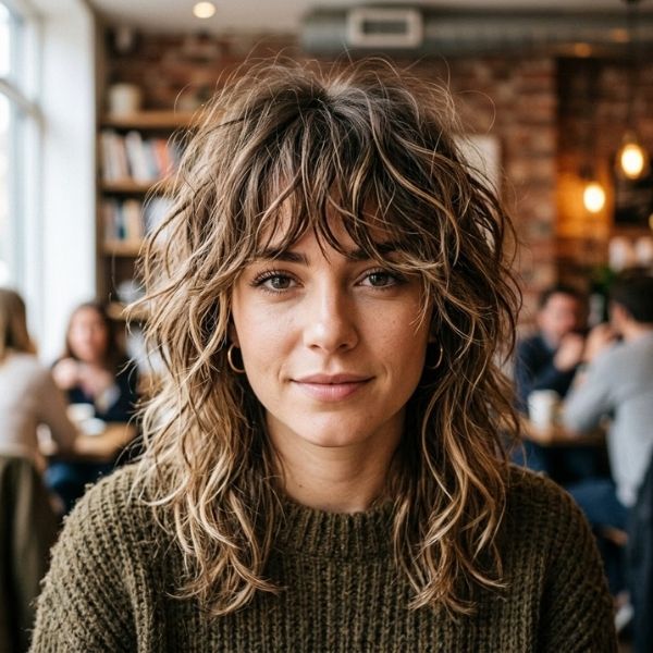 Messy Textured Fringe