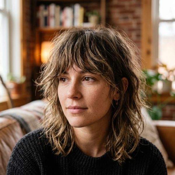 Messy Textured Fringe