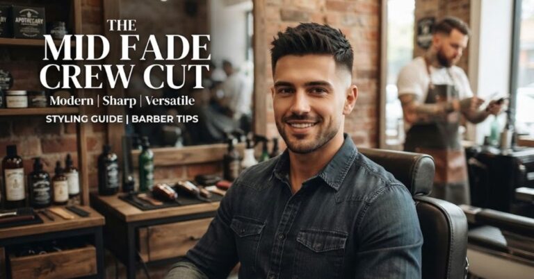 Mid Fade Crew Cut