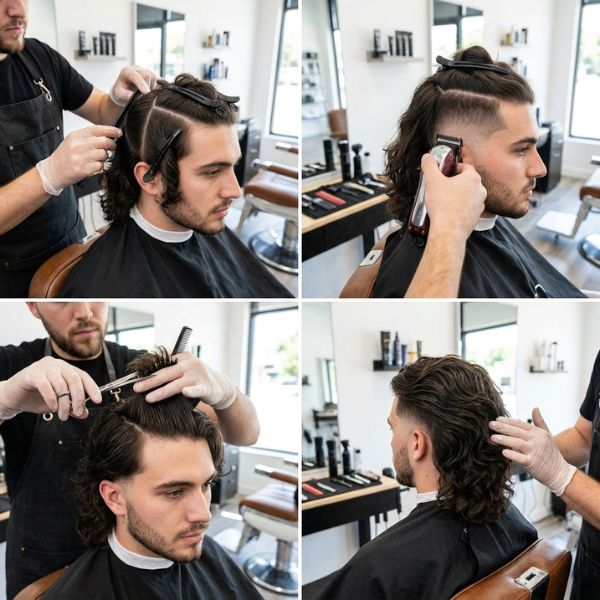 Modern Mullet Haircut Tutorial