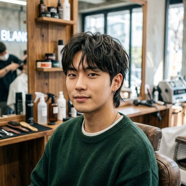 Short Wolf Cuts Men Korean and Korean Short Wolf Cut Men