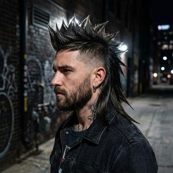 Spiky Mullet
