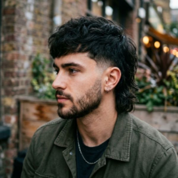 Tapered Modern Mullet Haircut Boy