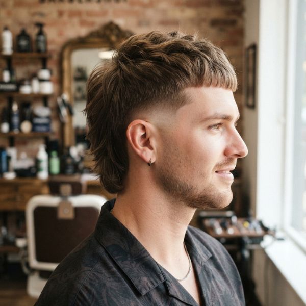 Low Mullet Haircut
