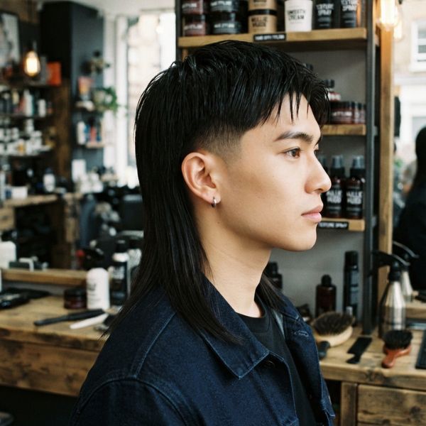 Best Products for a Straight Hair Mullet