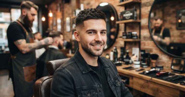 low fade crew cut