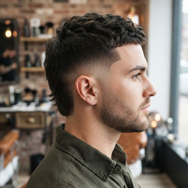 Short Mullet Fade