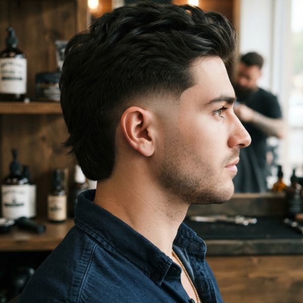 Taper Modern Mullet Fade