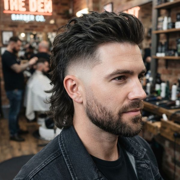 High Fade Mullet