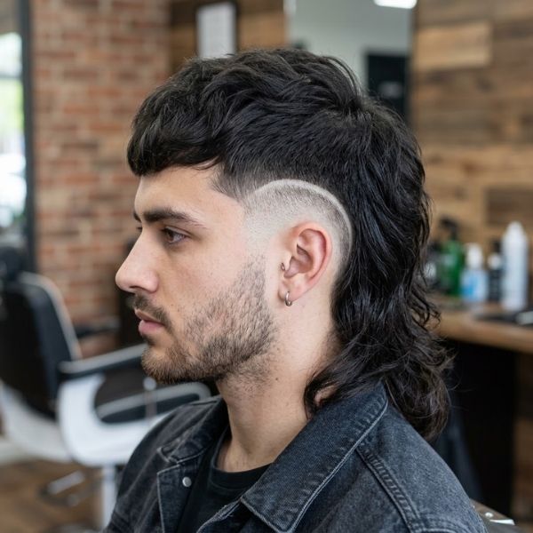 What is a mid burst fade?