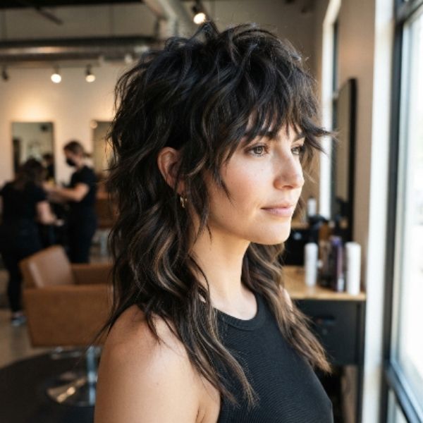 Wolf Cut Mullet